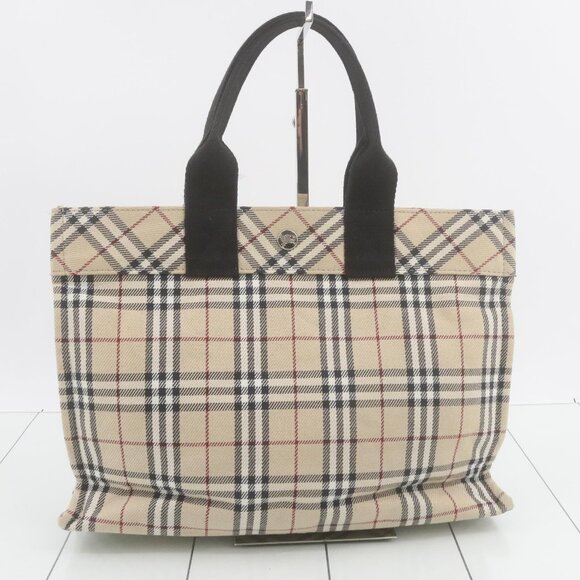 Handbags - Burberry Blue Label Nova Check Canvas Tote